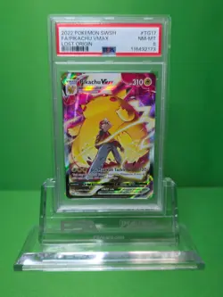 POKEMON 2022 LOST ORIGIN PIKACHU VMAX FULL ART TG17/TG30 PSA 8 - Image 1