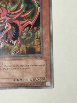 Slifer the Sky Dragon (Secret Rare) GBI-001 Worldwide Edition Secret Rare #1 - Image 3