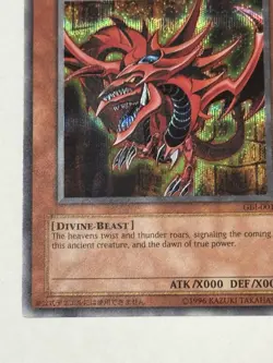 Slifer the Sky Dragon (Secret Rare) GBI-001 Worldwide Edition Secret Rare #1 - Image 4