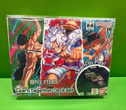 One Piece TCG Learn Together Deck Set LD-01 English Luffy Nami Zoro New Sealed - Image 1