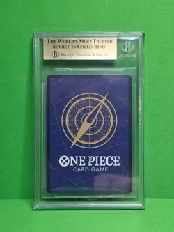 ONE PIECE 2023 OP02 UTA CHARACTER SECRET RARE OP02-120 BGS PRISTINE 10 - Image 2