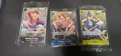 One Piece TCG Three Brothers Promo Set P-073 P-074 P-075 Luffy Ace Sabo... - Image 1