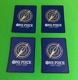 PRE ERRATA Nami Romance Dawn Rare OP-01 Foil One Piece TCG English NM set of 4 - Image 2