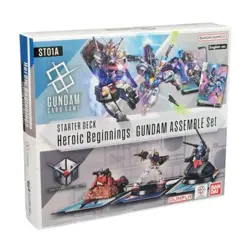 Gundam Card Game Heroic Beginnings ST01A Gundam Assemble Starter Set [ENGLISH] - Image 1