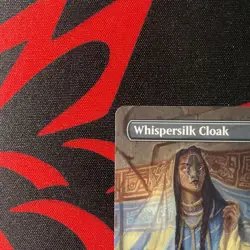 MTG Whispersilk Cloak Commander: The Lost Caverns of Ixalan #119 Borderless - Image 3