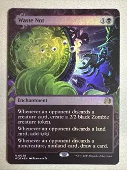 MTG / Waste Not / WOT / #38 / FOIL / Rare / NM - Image 1