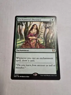 Enchantress's Presence Commander: Wilds of Eldraine Regular - Image 1