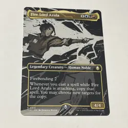 Fire Lord Azula (0313) (Borderless) Avatar: The Last Airbender Regular - Image 1