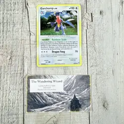 Pokemon Garchomp 2007 LV.66 Holo Card 9/123 Mysterious Treasures Series VLP - Image 1