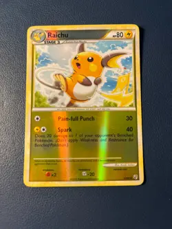 Pokemon TCG - Raichu 33/90 Undaunted Reverse Holo - LP - Image 1