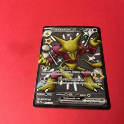 Alakazam EX 215/091 Holo Shiny Ultra Rare Paldean Fates Pokemon TCG - Image 2