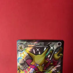 Alakazam EX 215/091 Holo Shiny Ultra Rare Paldean Fates Pokemon TCG - Image 3