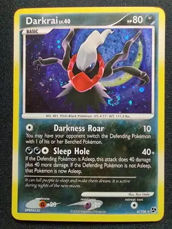 DARKRAI - 4/106 - D&P Great Encounters - RARE - Holo - Pokemon Card - Image 1