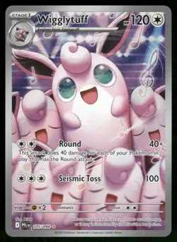 Pokemon Cards Wigglytuff 105/094 Phantasmal Flames Illustration Rare NM *1 - Image 1