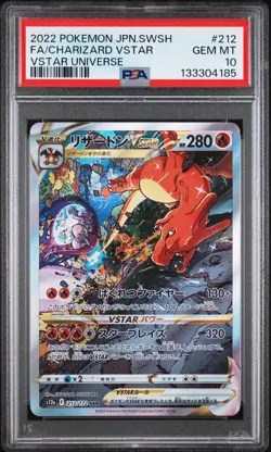 2022 POKEMON JPN SWORD & SHIELD VSTAR UNIVERSE FULL ART/CHARIZARD VSTAR PSA 10 - Image 1