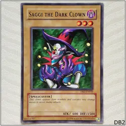 Saggi the Dark Clown - DB2-EN039 - Common Yugioh - Image 1