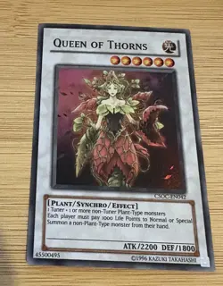 Queen of Thorns - CSOC-EN042 - SUPER RARE - NM | YUGIOH - Image 1
