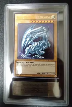 ARS 9 Blue Eyes White Dragon OP28-EN001 Ultimate Rare Yu-Gi-Oh English OTS28 - Image 1