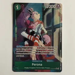 One Piece CCG - Perona Alt Art OP09-034 R - Emperors in the New World English NM - Image 1