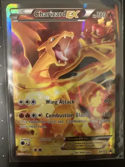 Charizard EX XY121 Black Star Promo 2016 Holo Rare XY Full Art Pokemon Card TCG - Image 1