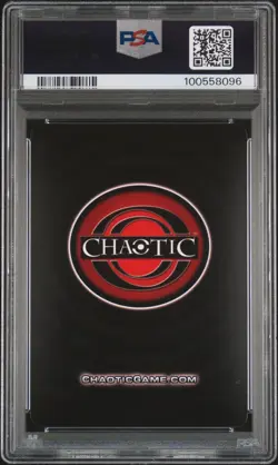 PSA 9 Uksum 3 MAX CWE. Forged Unity Super Rare Chaotic TCG Card Mint. - Image 4