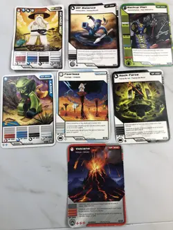 Lot Lego Ninjago Trading Card Game Masters of Spinjitzu Sensei Wu 2011/2012 +++ - Image 1