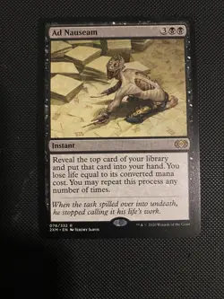 Ad Nauseam Double Masters Nonfoil Card #076 MTG LP - Image 1