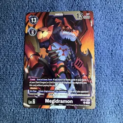 Megidramon BT24-080 Playset Time Stranger Digimon Card Game - Image 1