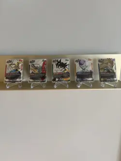 Dragon Ball Super Fusion World Manga Booster 02 Full Base Leaders Set (5 Cards) - Image 1