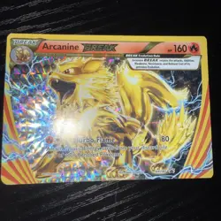 Pokemon TCG XY Arcanine Break Black Star Promo Card XY180 - Image 2
