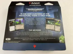 MTG Universes Beyond: Warhammer 40K Necron Dynasties Commander Deck New in Box - Image 2