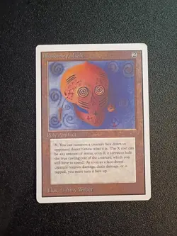 WOTC MtG Unlimited Illusionary Mask (R) MP - Image 1