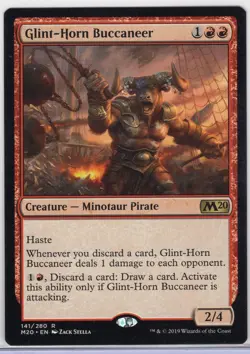 1x Glint-Horn Buccaneer - Core Set 2020 - Near Mint - Image 1