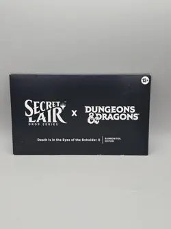 MTG Secret Lair D&D Death Is in the Eyes of the Beholder II Foil Sealed - Image 2