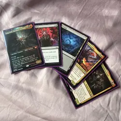 MTG Endless Punishment - Duskmourn - Opened + Sleeved Commander Deck - Image 1