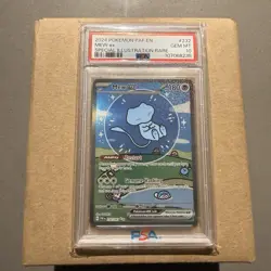 Pokemon Mew ex 232/091 SV: Paldean Fates Special Illustration Rare Holo PSA 10 - Image 1