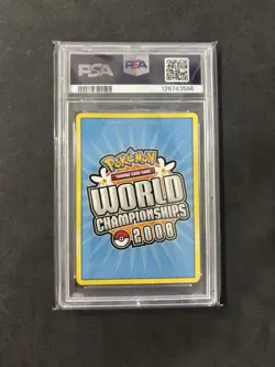 2008 Pokemon World Championships Gold Star Jolteon #101 PSA 8 - Image 2