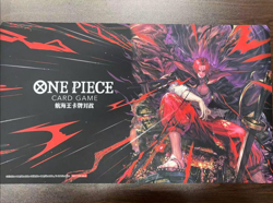 New One Piece Card Game Official Playmat Shanks Chinese China From Japan FS - Image 1