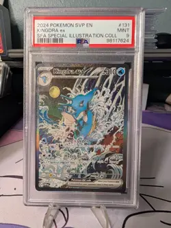 PSA 9 Kingdra ex 131 Sv: Scarlet & Violet Promo Cards Holo - Image 1