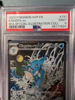 PSA 9 Kingdra ex 131 Sv: Scarlet & Violet Promo Cards Holo - Image 2