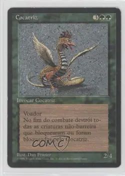 Cockatrice Portuguese Magic: 4th Edition 1995 - Image 1