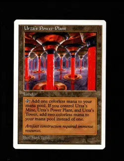 MTG Urza's Power Plant - Columns NM- 5th Ed. Magic the Gathering ~ Free Ship ~ - Image 1