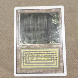 Wizards of the Coast Magic: The Gathering Bayou Land Revised Jesper Myrfors - Image 1