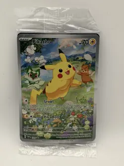 Pokemon SVP Pikachu Promo Card Sealed Pack English 2024 - Image 1