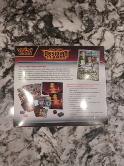 Pokemon Center Exclusive Obsidian Flames Elite Trainer Box Sealed - Image 4