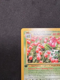 Erika's Ivysaur 41/132 1st Edition - Pokemon Gym Challenge - Vintage WOTC NM - Image 2