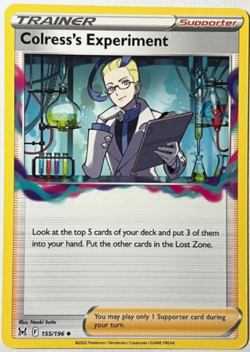 Pokemon - Lost Origins -Colress’s Experiment - 155/196 - NM/M - Image 1
