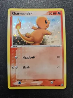 Pokemon FireRed LeafGreen Charmander Reverse Holo 58/112 NEAR MINT - Image 1