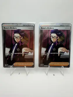 2026 Pokemon Ascended Heroes Boss’s Orders Secret Rare 256/217 Full Art Trainer - Image 1