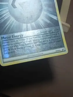 Pokemon HP - Metal Energy - 80/90 - Reverse Holo Undaunted - Image 4
